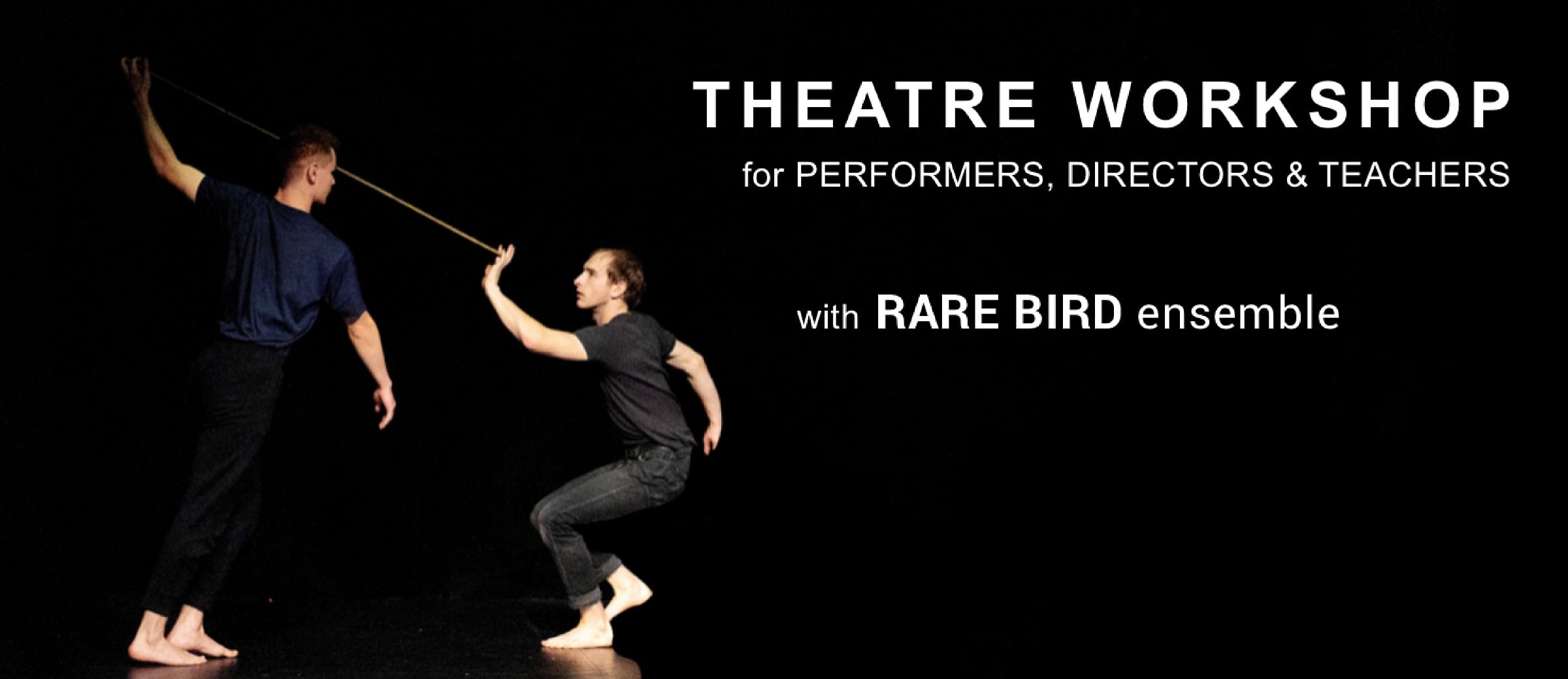 Theatre Workshop with RARE BIRD ensemble | Griffith Regional Theatre